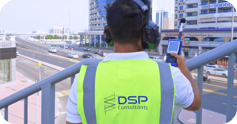 Acoustic Consultant From DSP Consultants Doing Noise Assessment