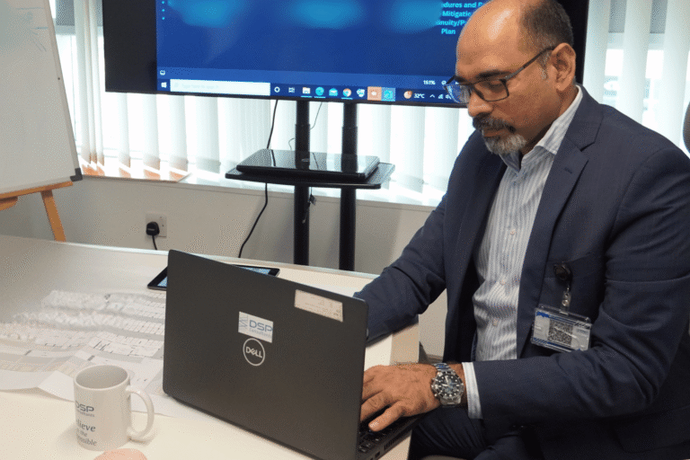 DSP Consultant engineer working on hospitality design