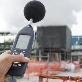 Deciblemeter to assess sound